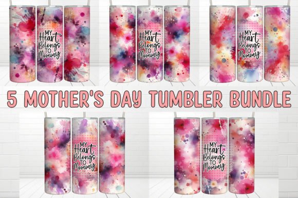 Mother’s Day Tumbler, My Heart Belongs