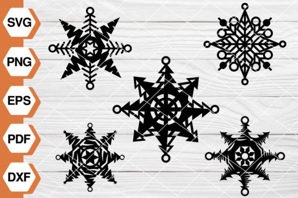 Snowflake SVG EP-158: Graphics & Illustrations for Brand Campaigns