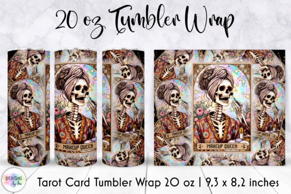 Tarot Card Mother Day Tumbler Wrap Graphics