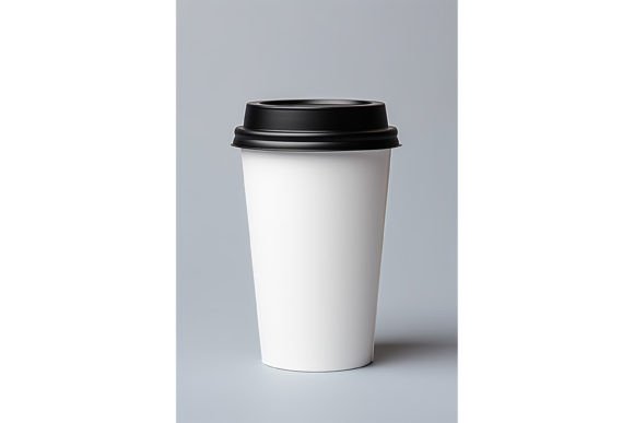 White Paper Cup Mockup: Graphics for Mugs Amp